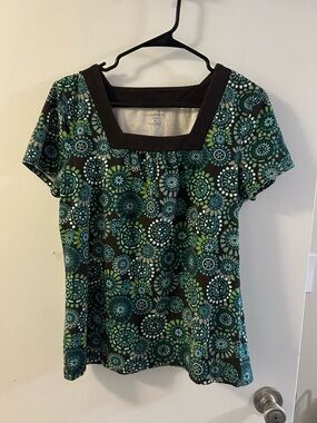 Y2K Paisley Croft and Barrow Short Sleeve M